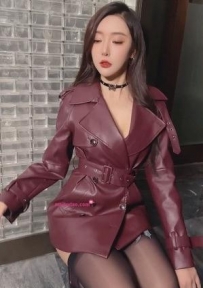 王馨瑶yanni 红色皮衣 拍摄花絮 [1V-644MB]